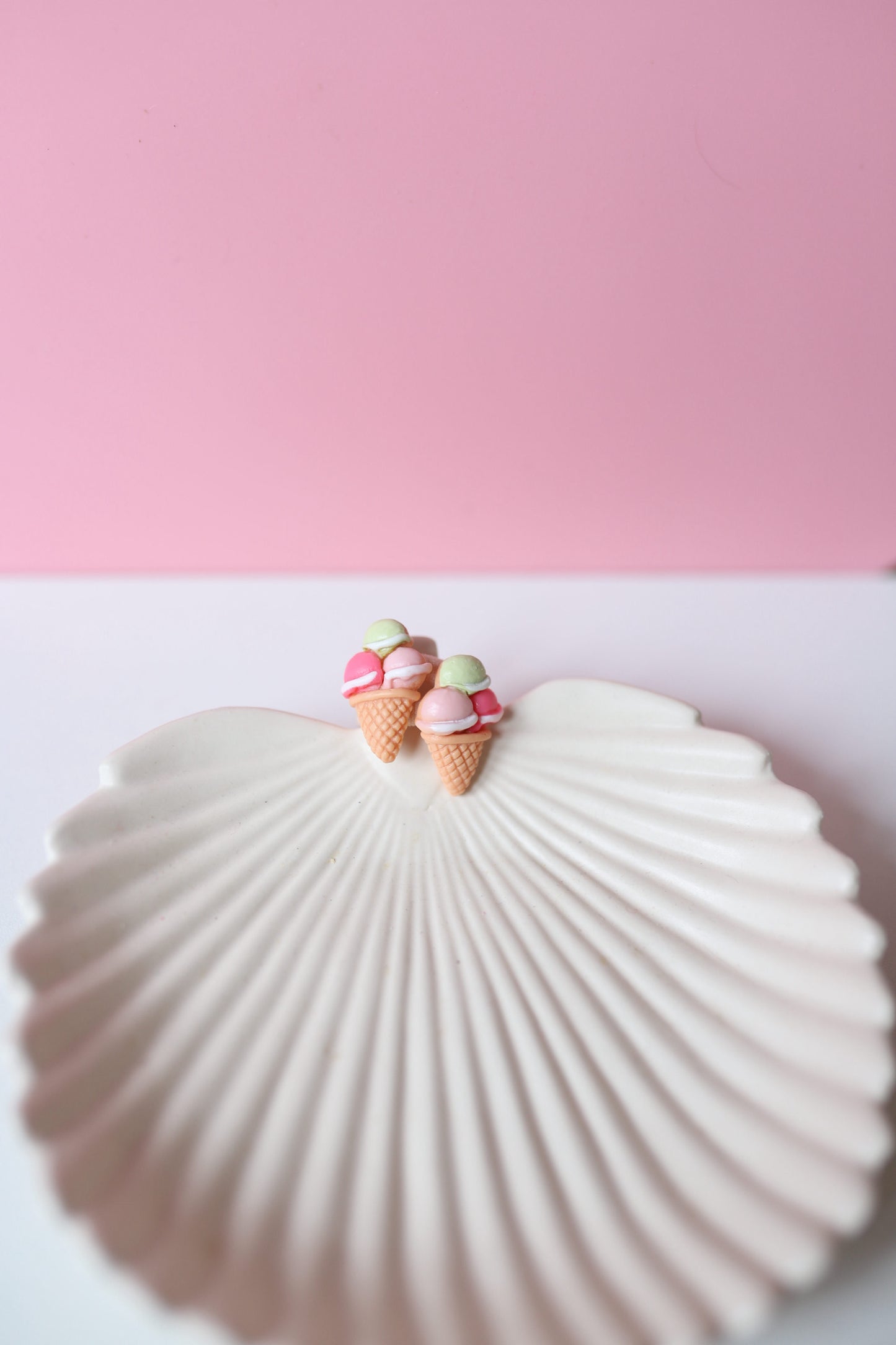 Haarelastiekjes - ijsbollerjes roze
