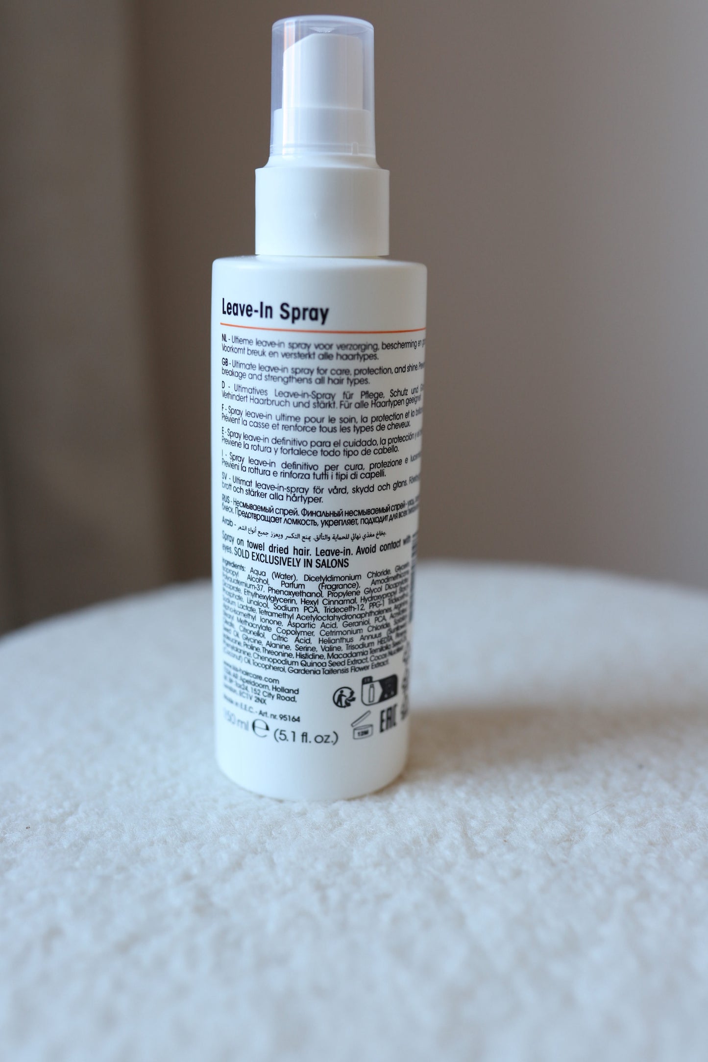 Leave in spray