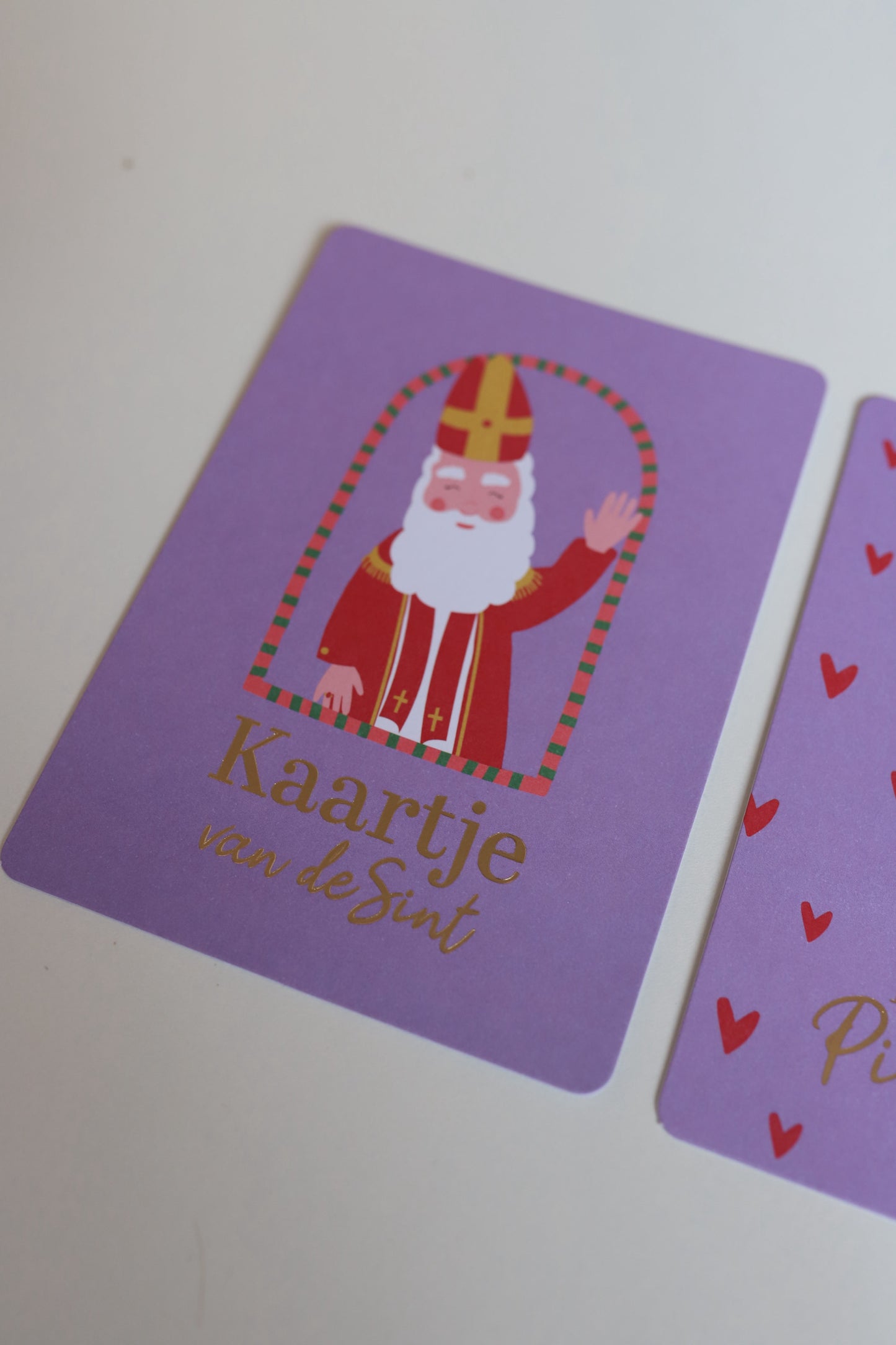 Sint- Piet kaartjes