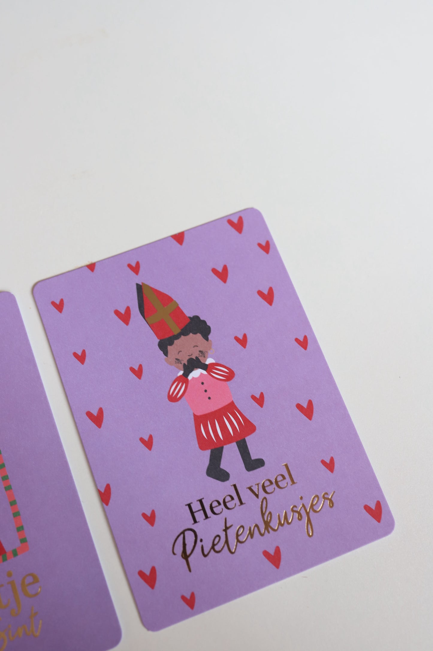 Sint- Piet kaartjes