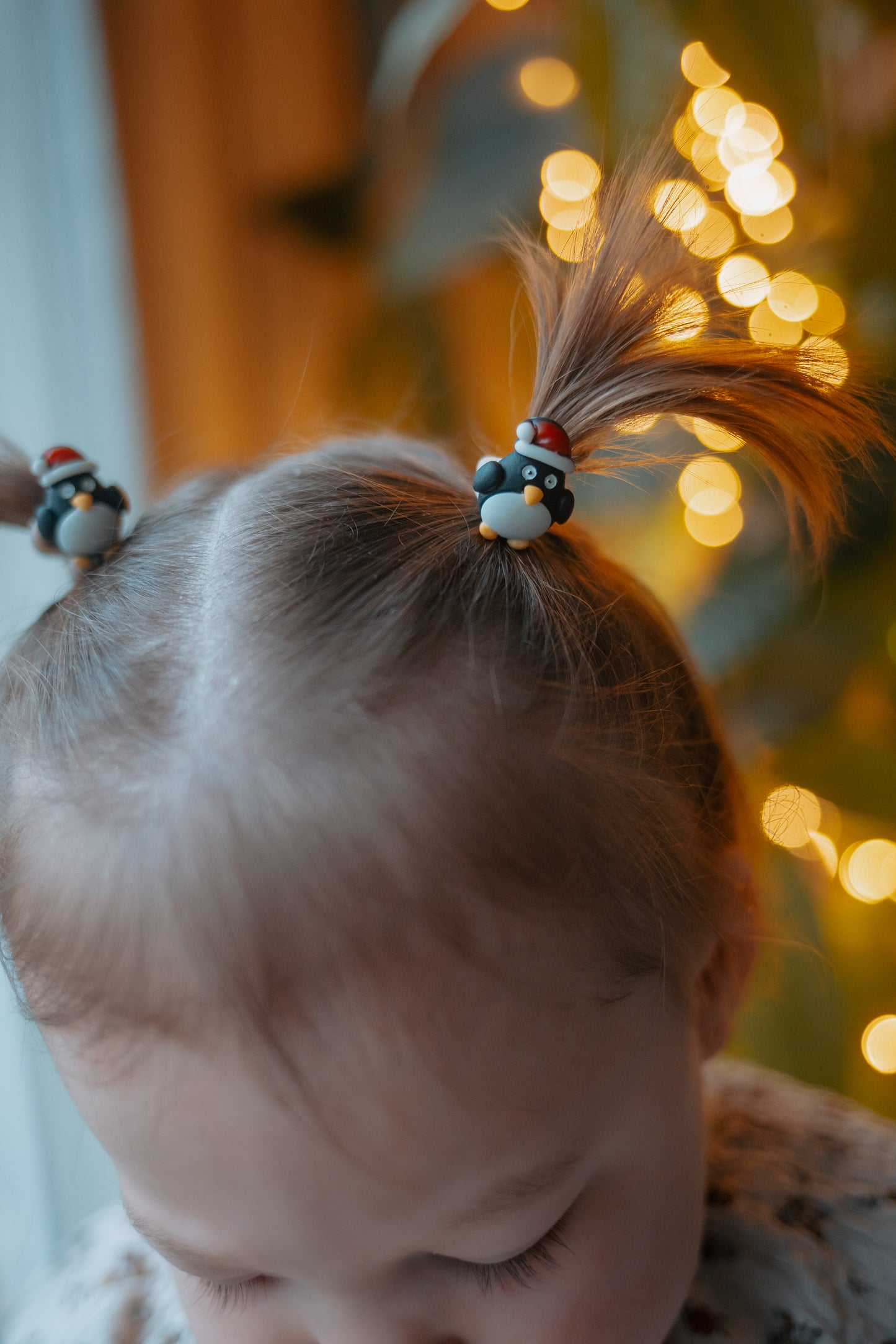 Haarelastiekjes - pinguïn