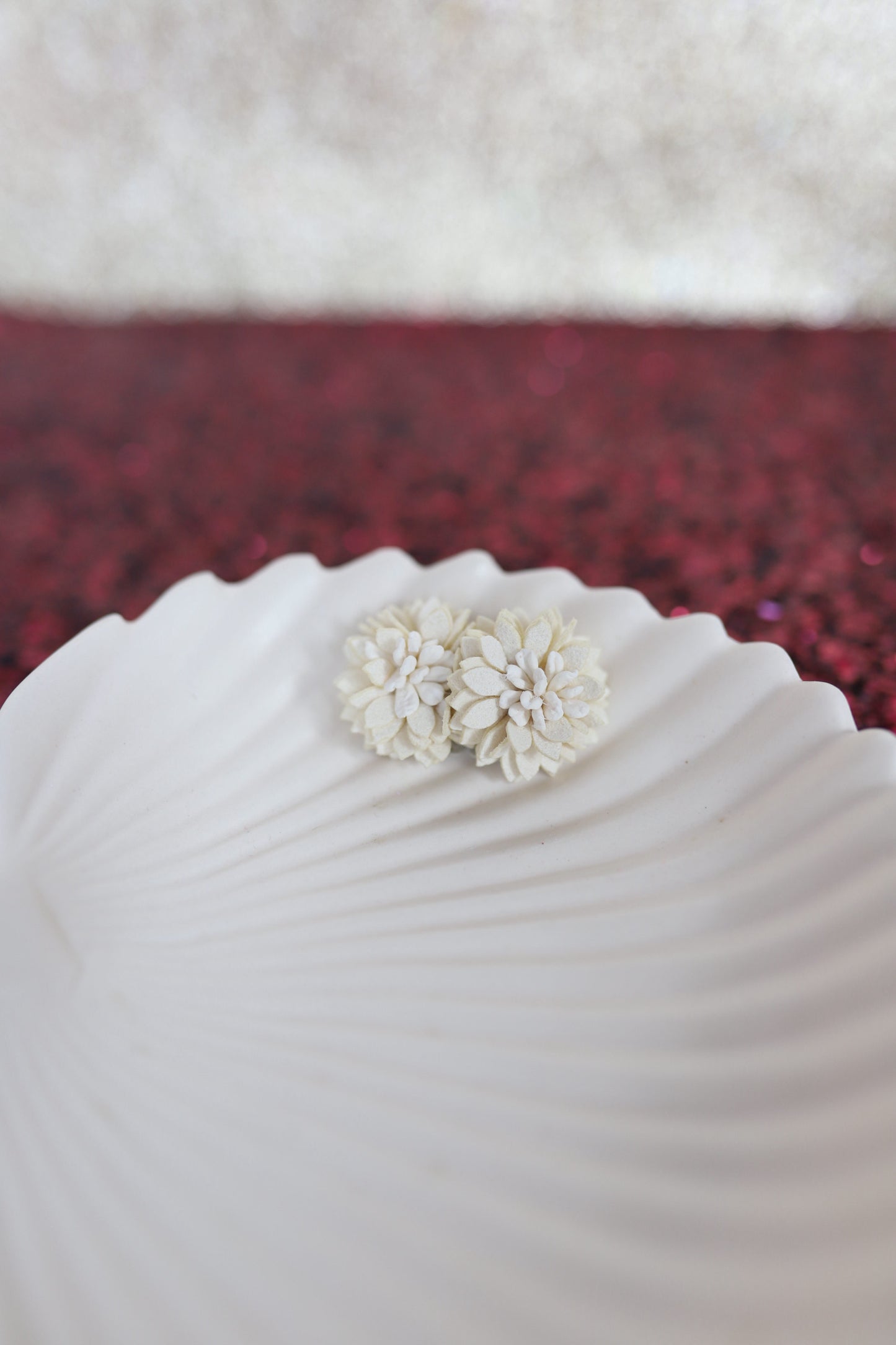 Anti slip - creme bloem