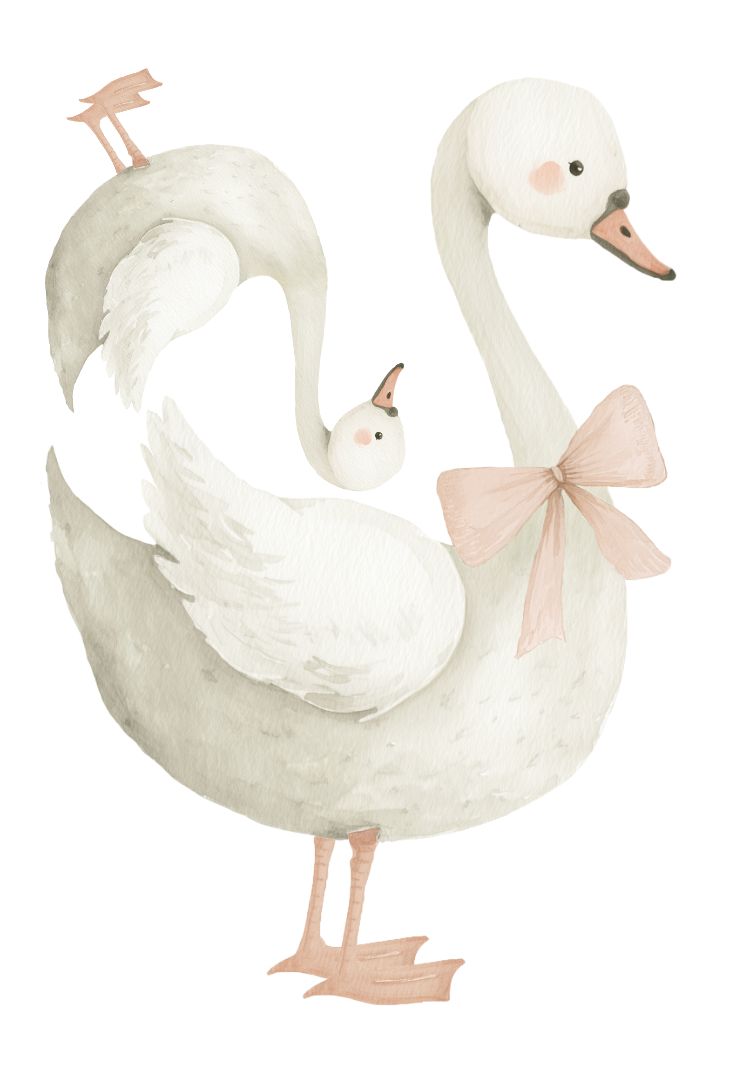 Muurstickers - Zwaantjes