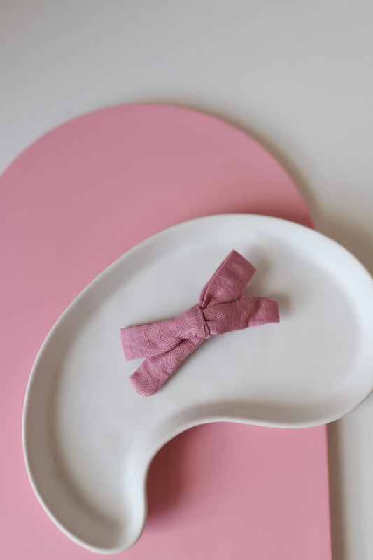 Strik klein oud roze