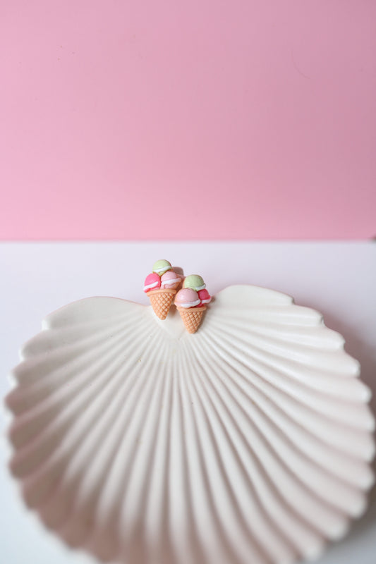 Haarelastiekjes - ijsbollerjes roze