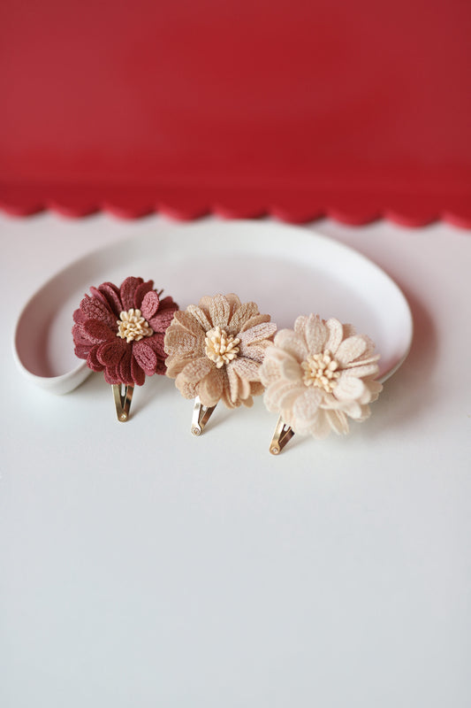 Flower trio