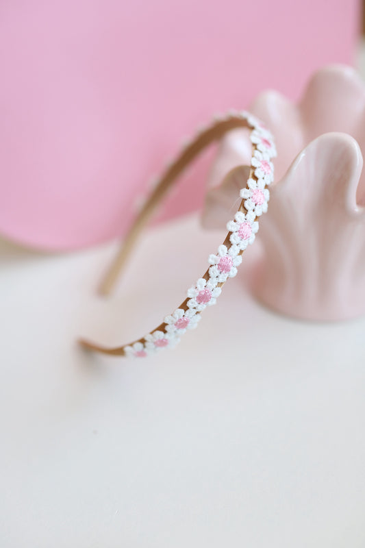 Diadeem roze