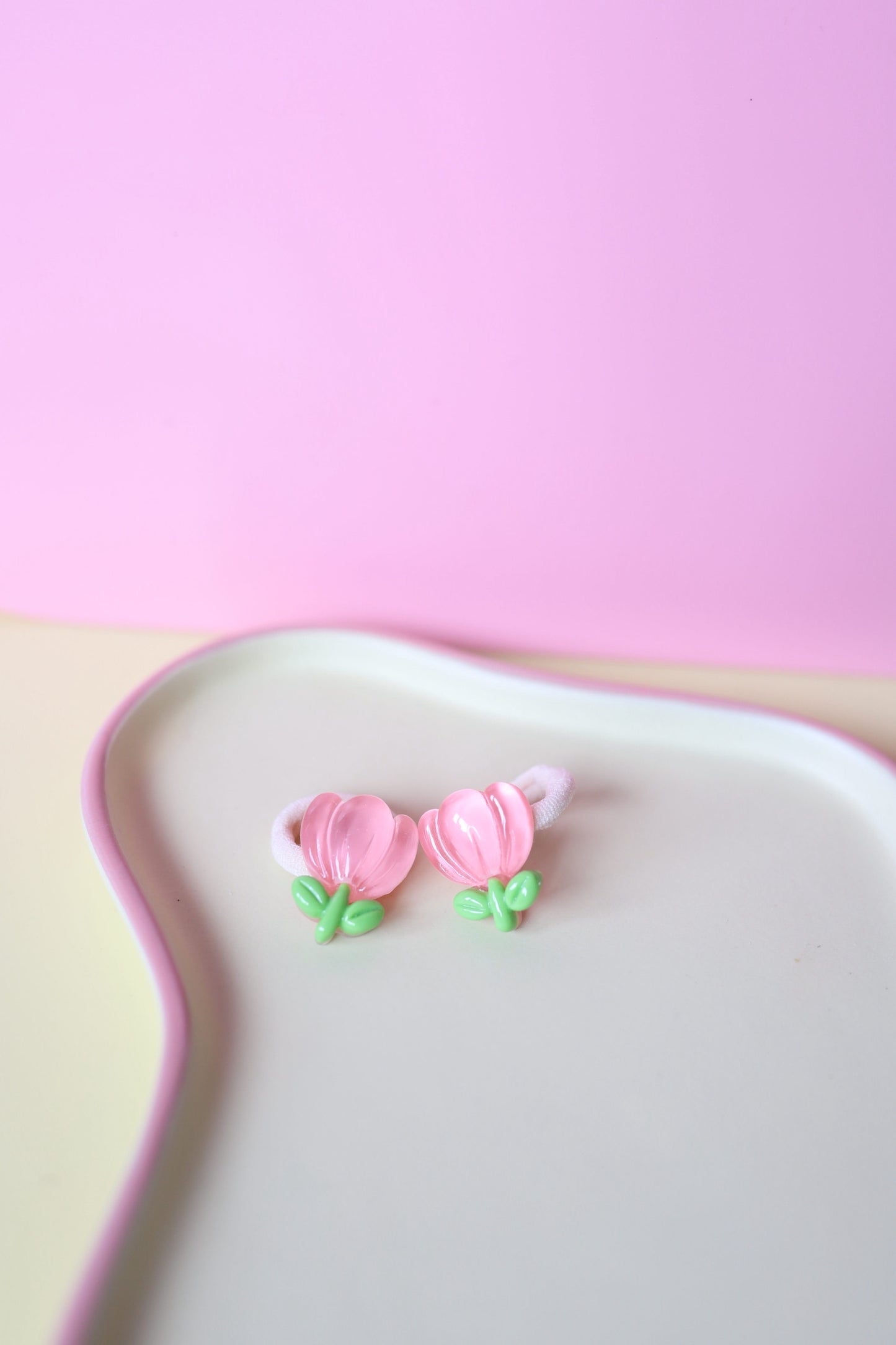 Haarelastiekjes - tulpje