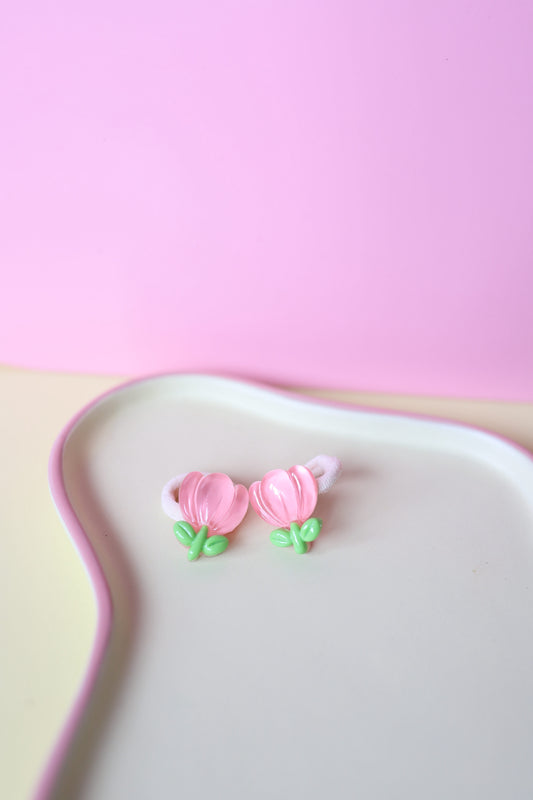 Haarelastiekjes - tulpje