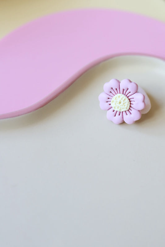 Polymeerklei elastiekje - soft pink