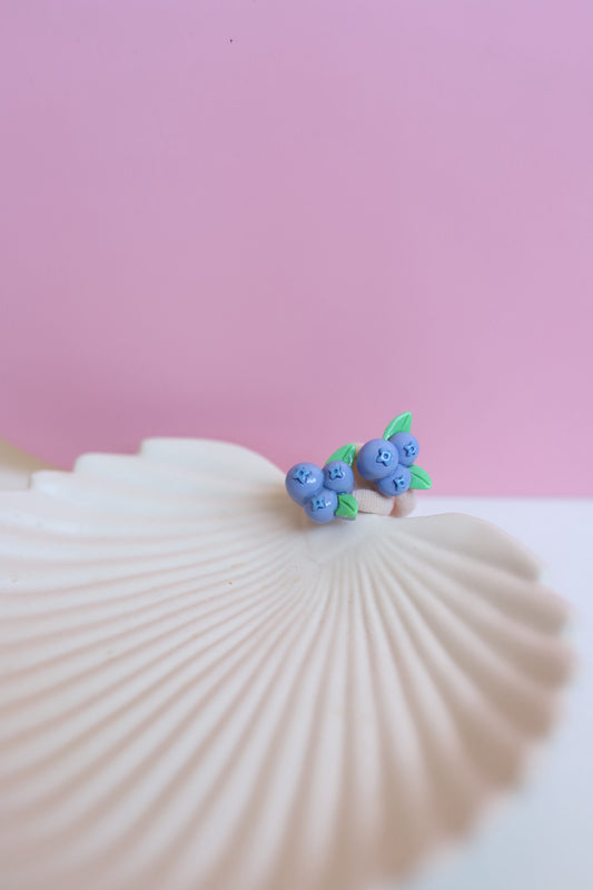 Haarelastiekjes - blauwebes