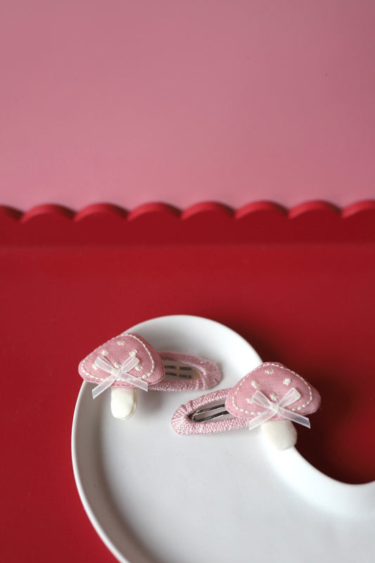 Klikklak paddenstoel roze