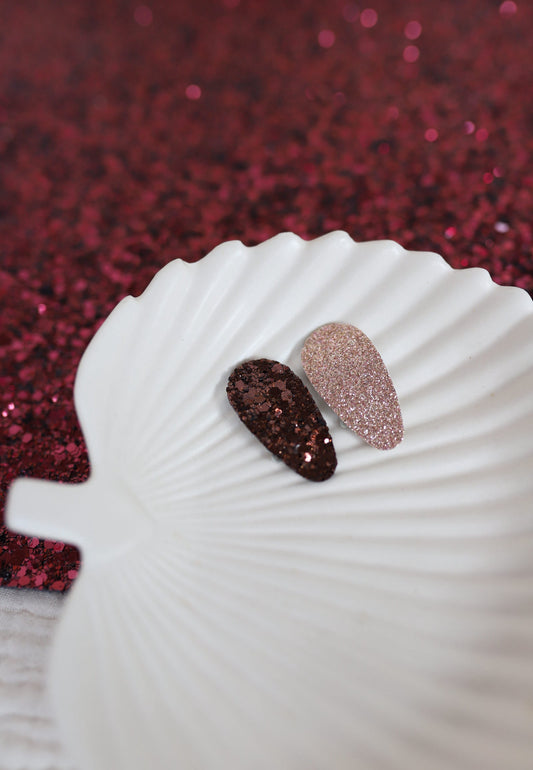 Anti slip - Sparkle brown