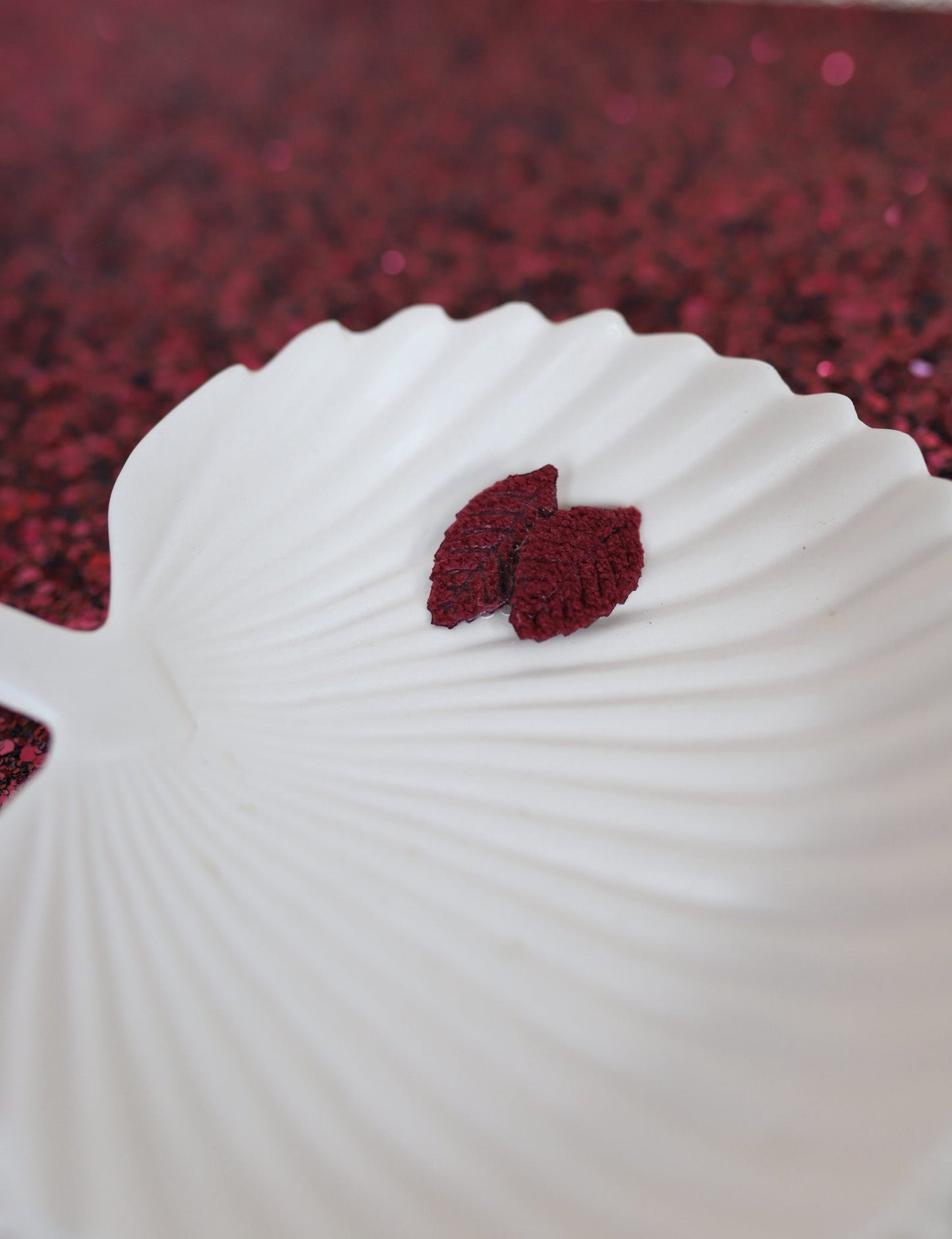 Anti slip - blaadje Bordeaux