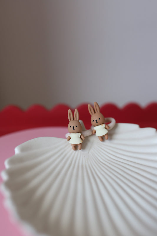 Haarelastiekjes - bunny