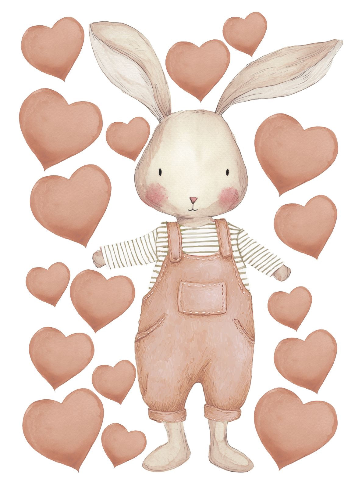 Muurstickers - konijntje jongen