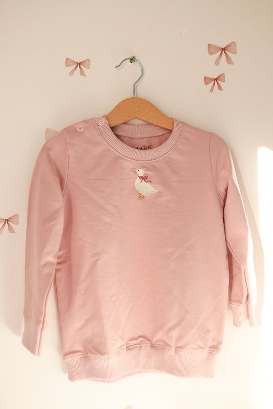 Trui oud roze