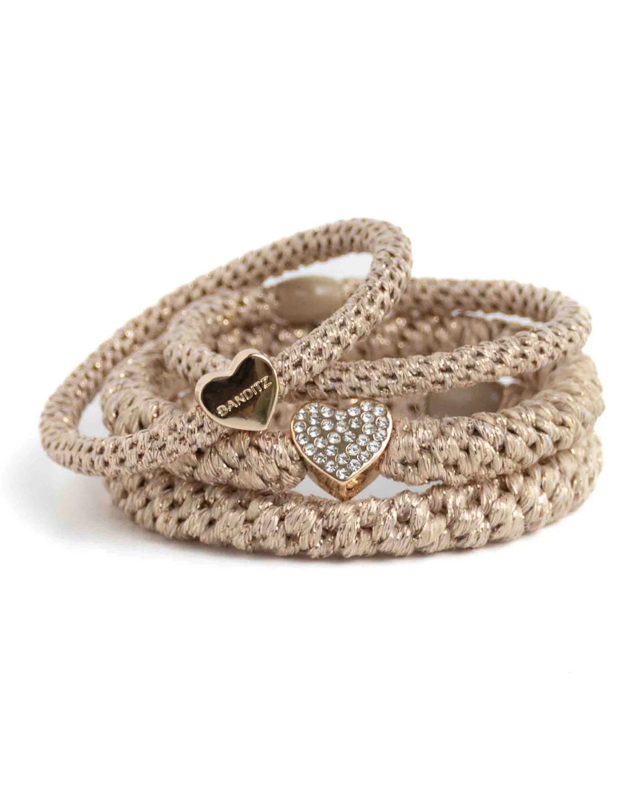 Haarelastiekjes - setje L'amour