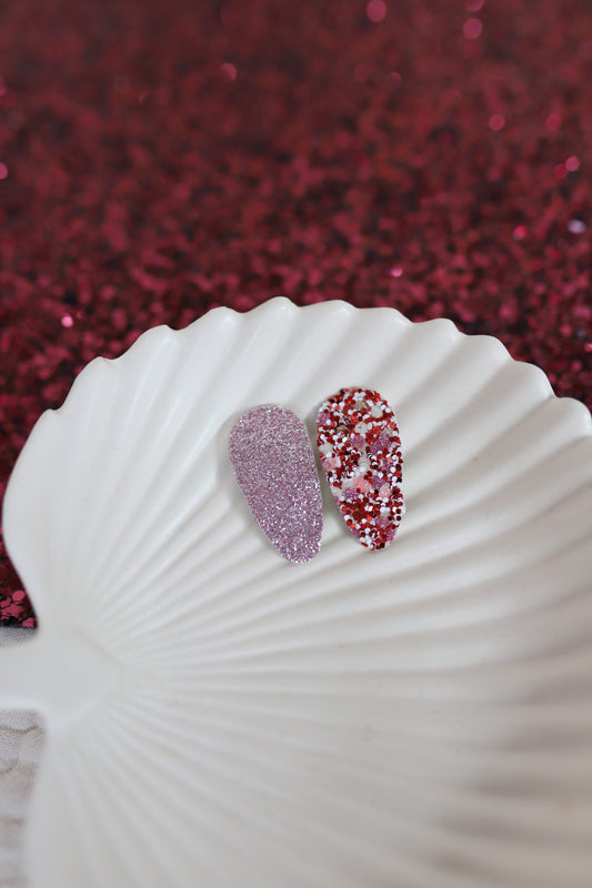 Anti slip - pink Christmas