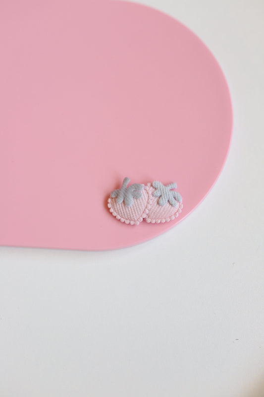 Anti slip - aardbeien roze