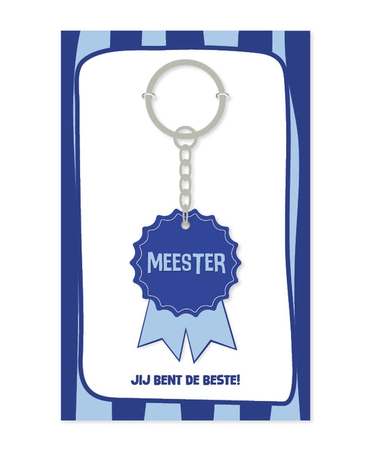 Sleutelhanger - meester