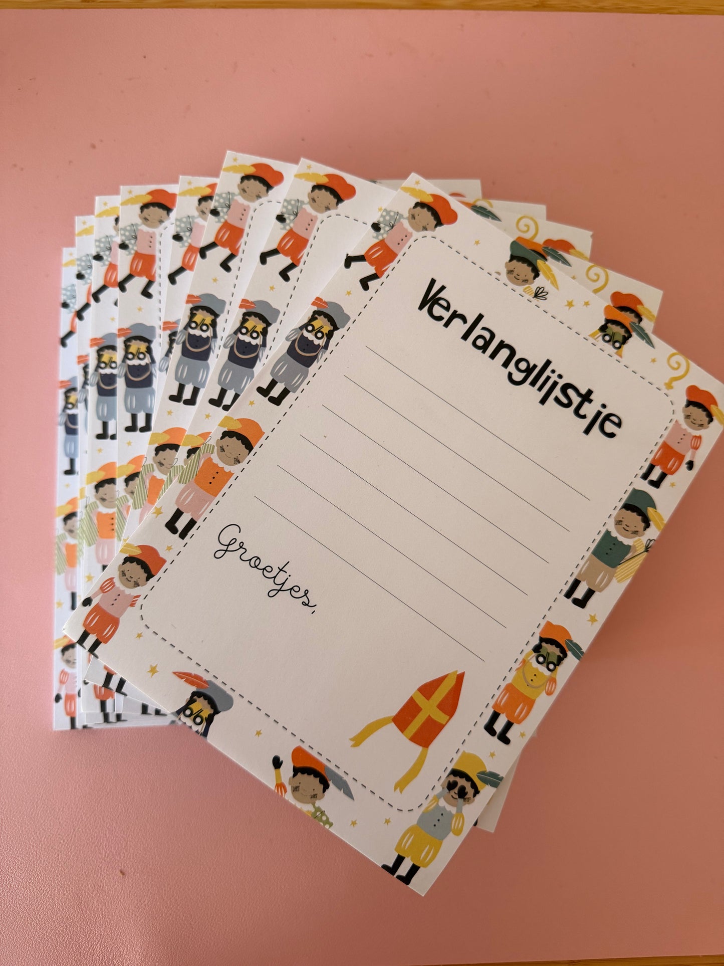 Sinterklaas verlanglijstje