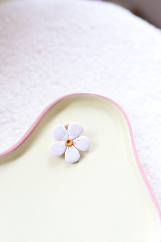 Polymeerklei elastiekje - madelief