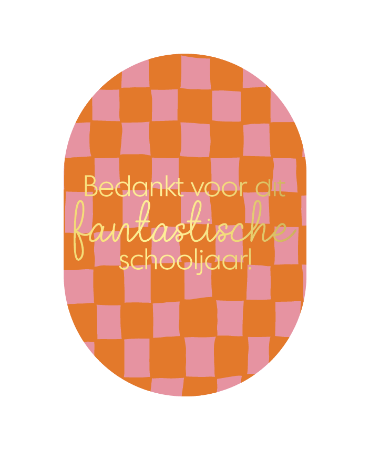 Kaartje - bedankt!
